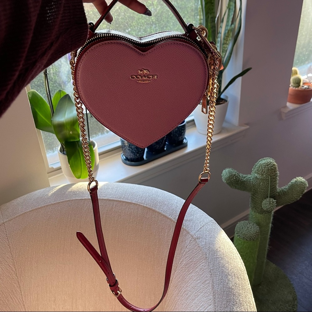 COACH Limited Edition Heart Crossbody